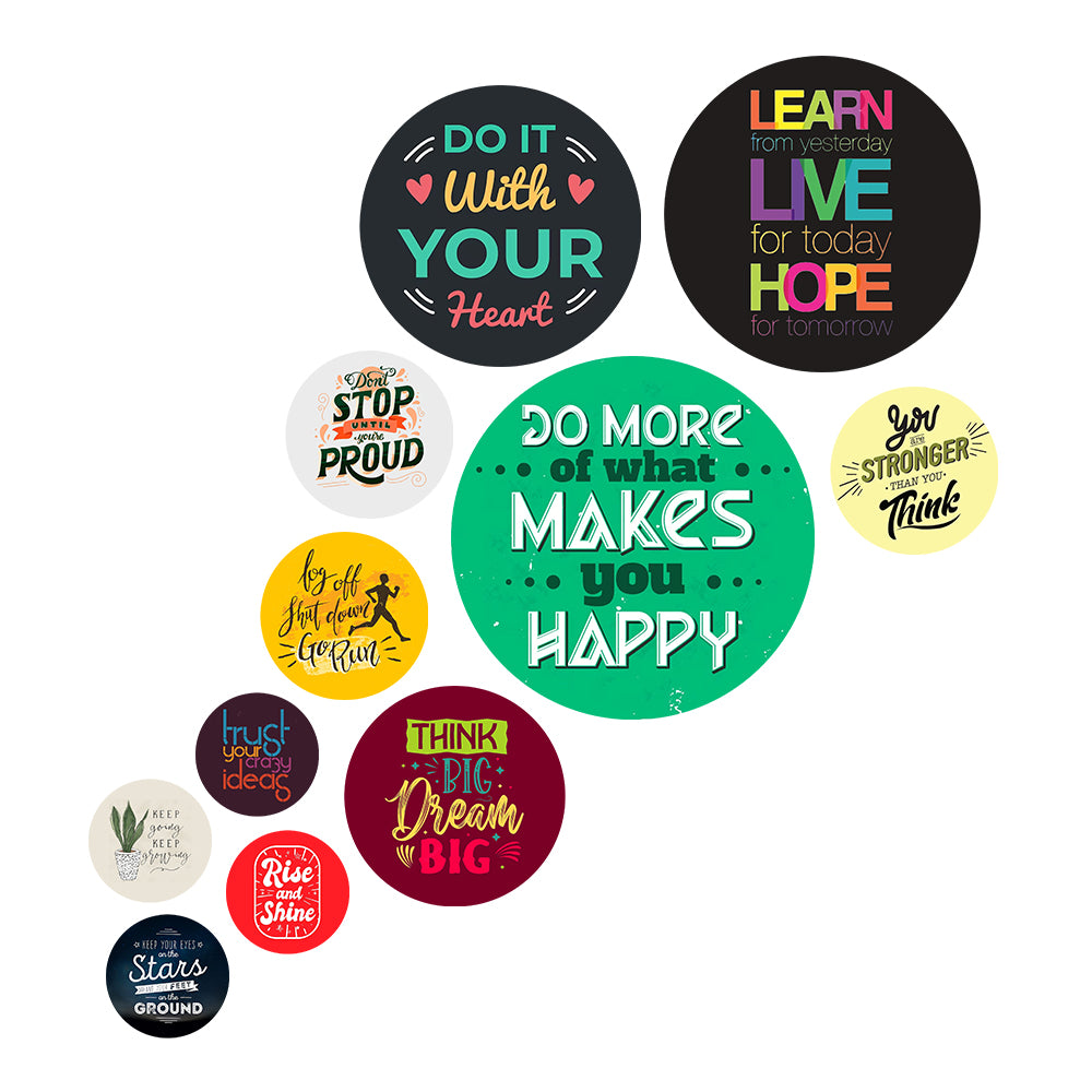 Fancy Wall Decor & Hanging Round Coster For Home / Room / Office & etc.