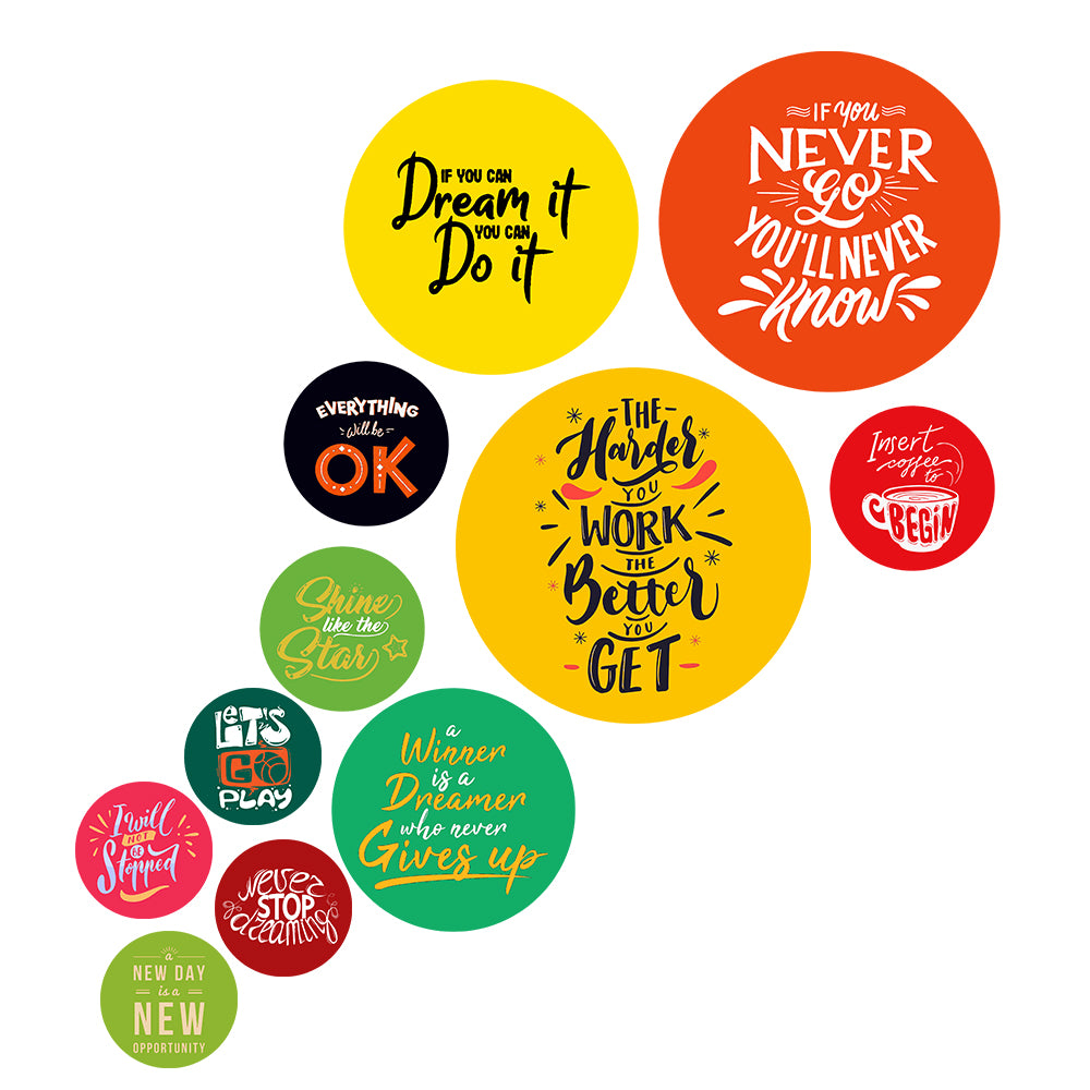 Beautiful Wall Decor Round Coster For Home / Room / Office & etc.