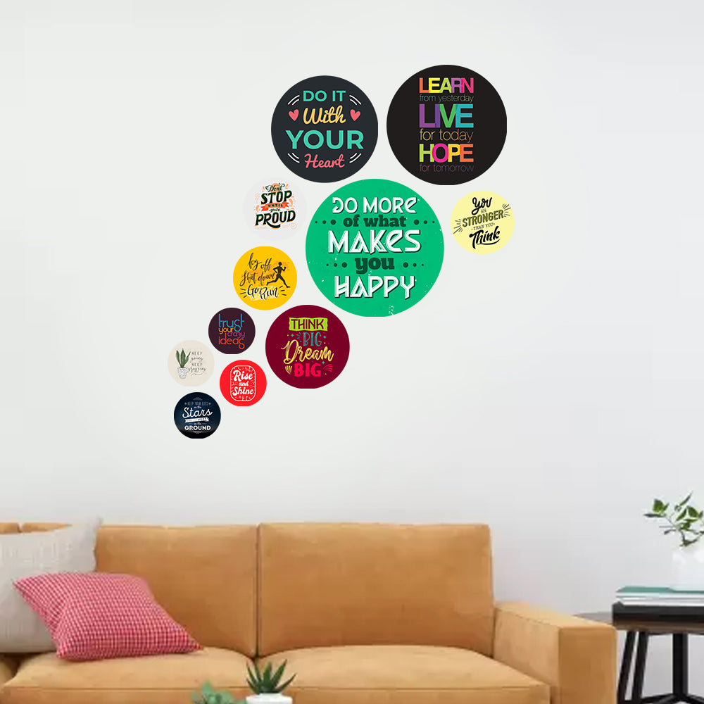 Fancy Wall Decor & Hanging Round Coster For Home / Room / Office & etc.