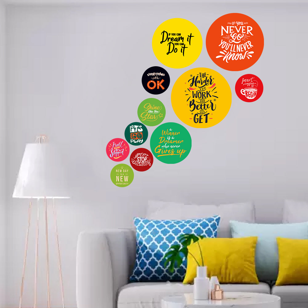 Beautiful Wall Decor Round Coster For Home / Room / Office & etc.