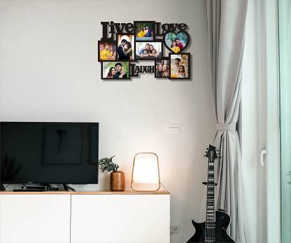 Pihu Creation Wood Personalized, Customized Gift Best Friends Reel Photo Collage gift for Friends, BFF with Frame, Birthday Gift,Anniversary Gift Wall