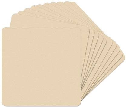 Square-Plain-MDF Pack of 24