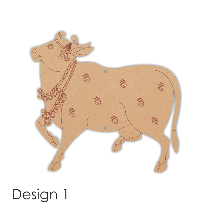 Pichwai Cow MDF Cutout