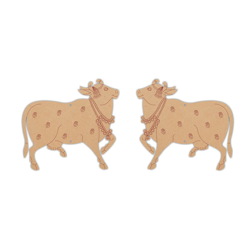 Pichwai Cow MDF Cutout