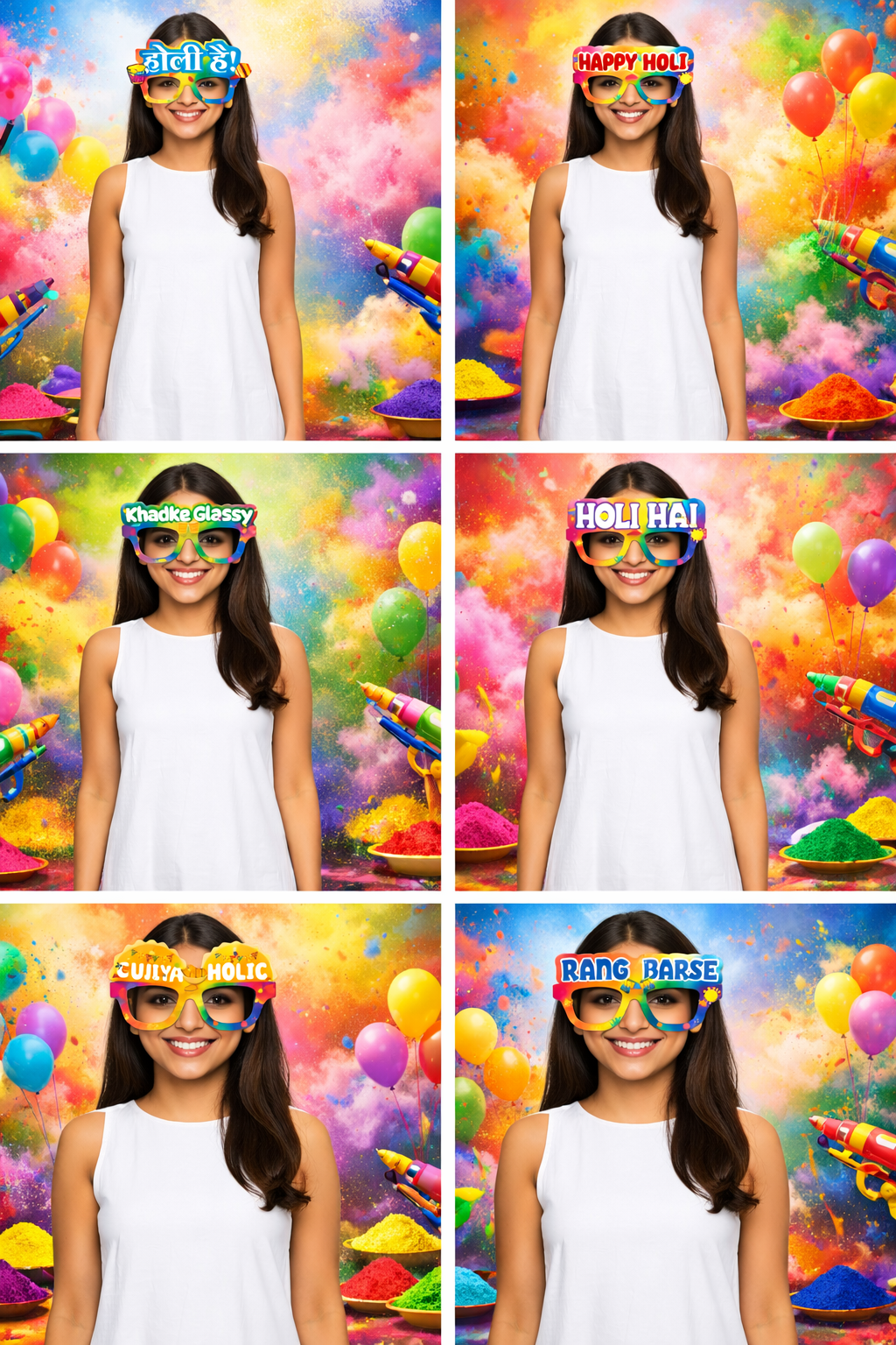 Holi Goggles Pack Of 10Pcs For Crafting, #HoliSpecial, #Holigoggles