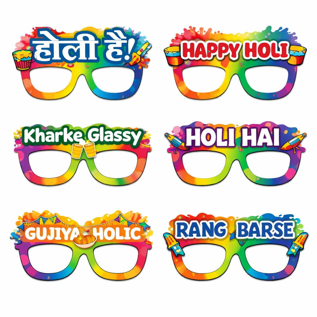 Holi Goggles Pack Of 10Pcs For Crafting, #HoliSpecial, #Holigoggles
