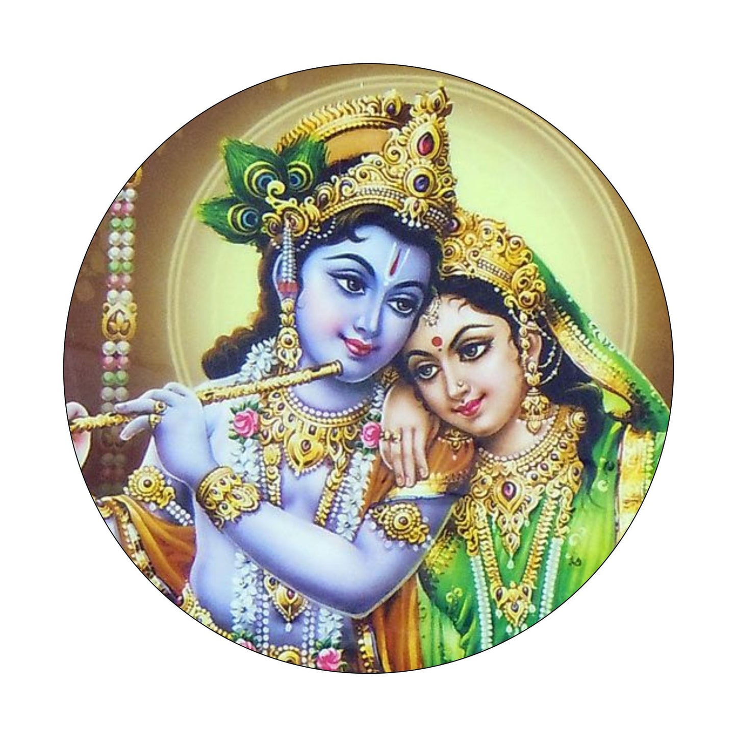 Radha Krishan Ji Coster For Craft Making Pack Of 20Pc