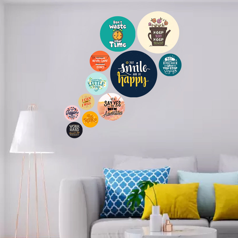 Attractive & Fancy Wall Decor Round Coster  For Home / Room / Office & etc.