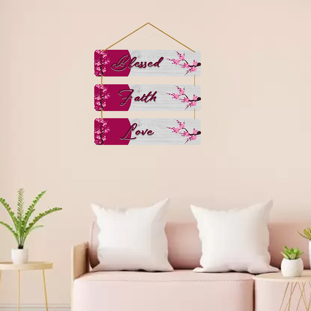 Beautiful Wooden Wall Hanging For Home I Room I Office & etc.