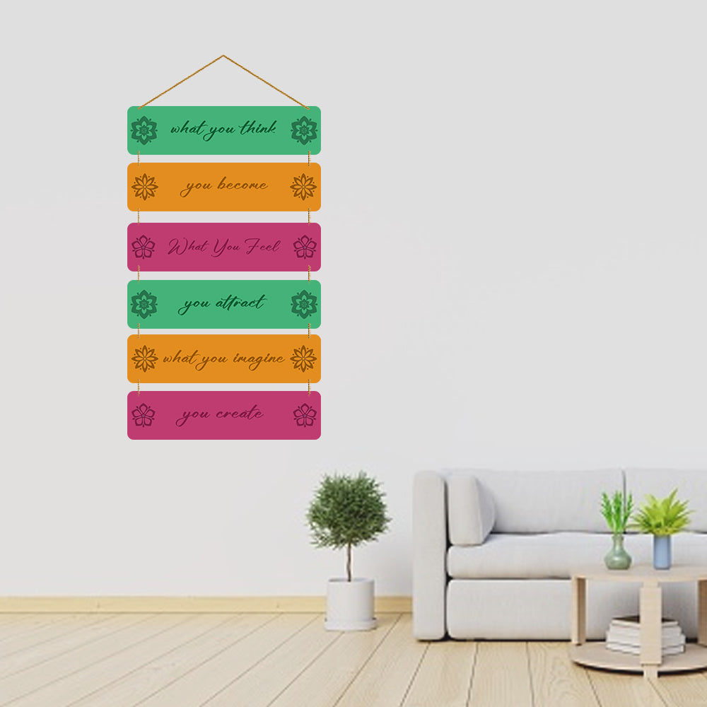 Elegant Wooden Wall Hanging For Home / Room / Office & etc.