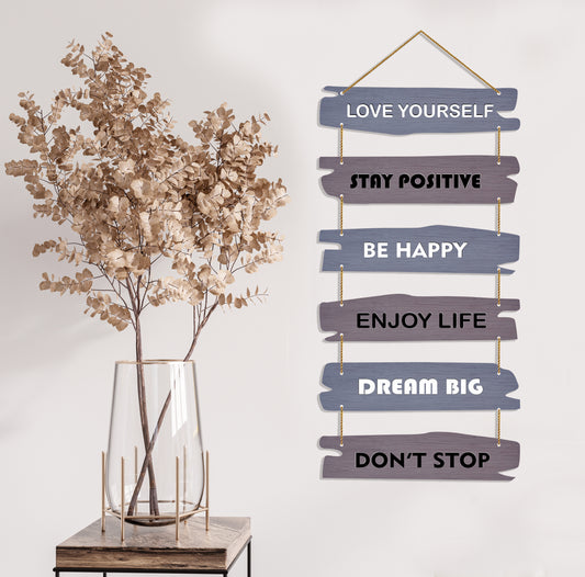 Think Positive Wall Decor Hanging  For Home / Room / Office & etc.